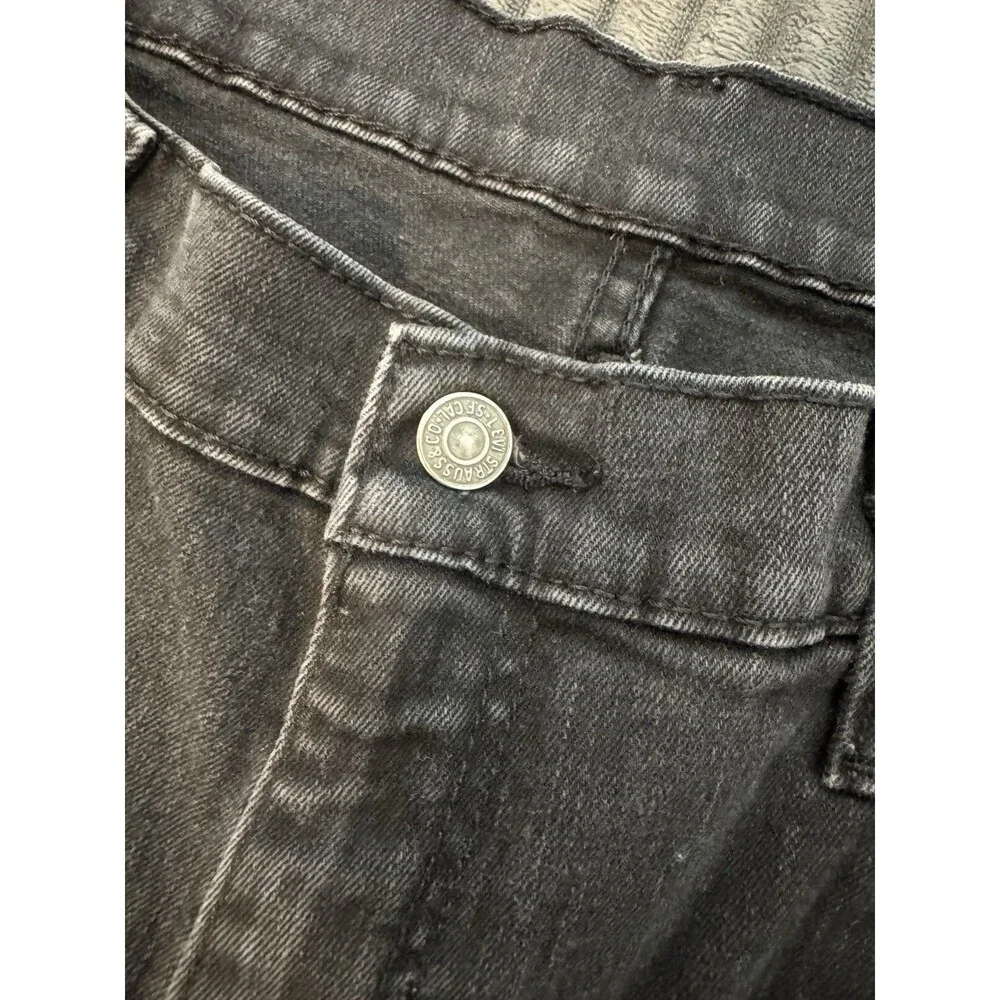 Levis 541 Mens Black Jeans 38x32